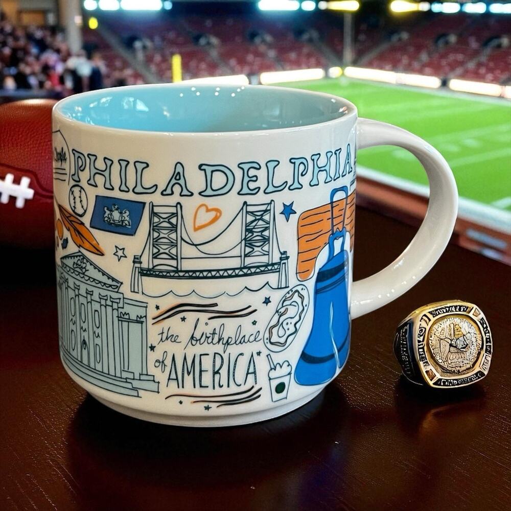 Starbucks 2018 Philadelphia Been There Series Across the Globe Mug Liberty Bell